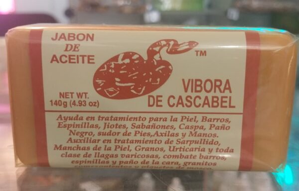 Jabón Aceite de Víbora de Cascabel